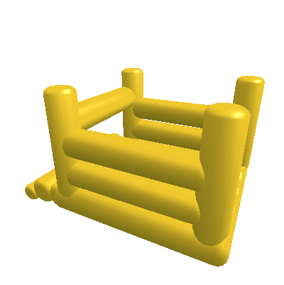 Yellow Bouncy Castle