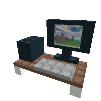 Computer with 2004 ROBLOX on it