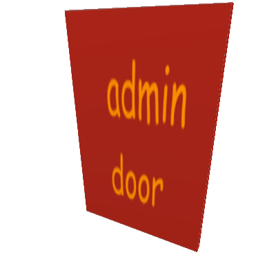 admin door