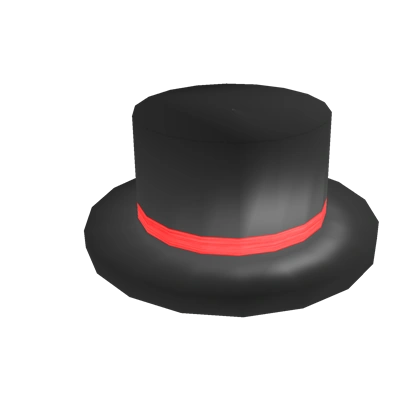 Red Banded Top Hat
